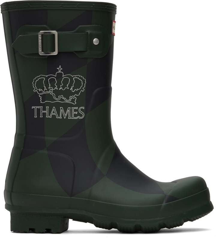 Photo: Thames MMXX. Green Hunter Edition Wellington Boots