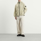 Stone Island Men's Ultralight Nylon Stretch-TC Hooded Jacket in Sand