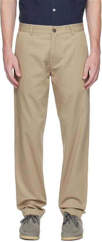 Photo: Universal Works Taupe Aston Trousers