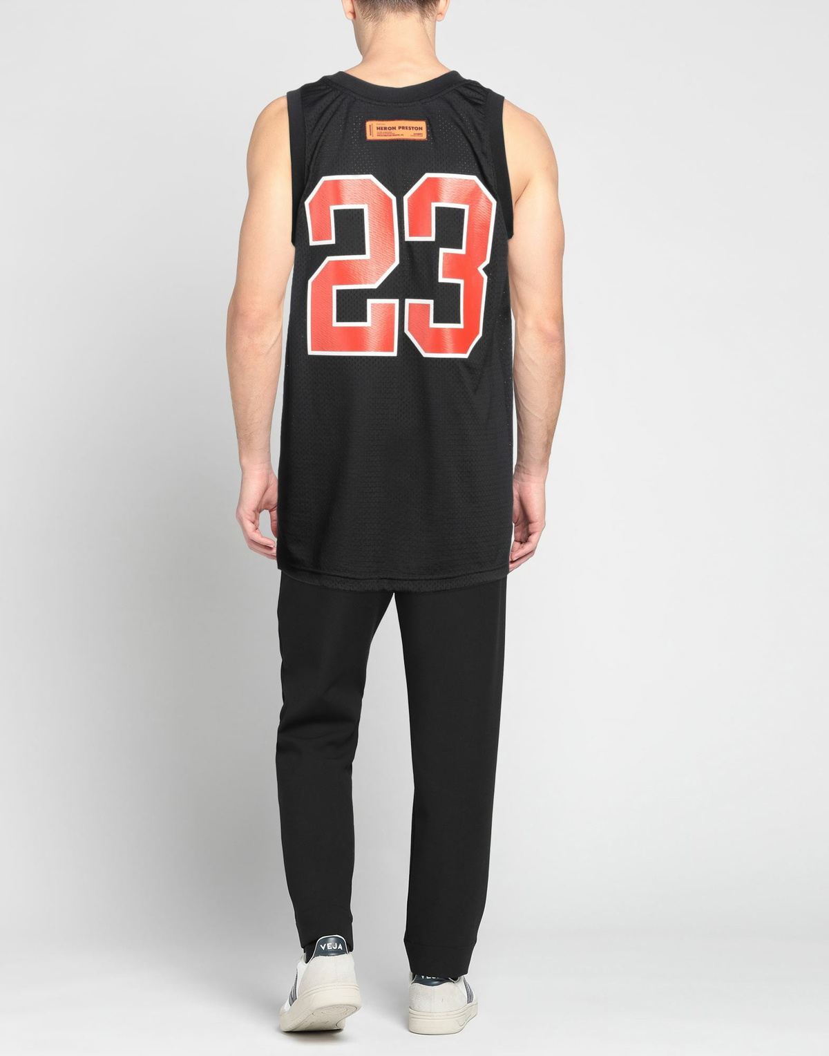 Heron Preston Mens T-shirt in Black