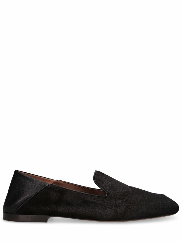 Photo: WALES BONNER - Flat Leather Loafers