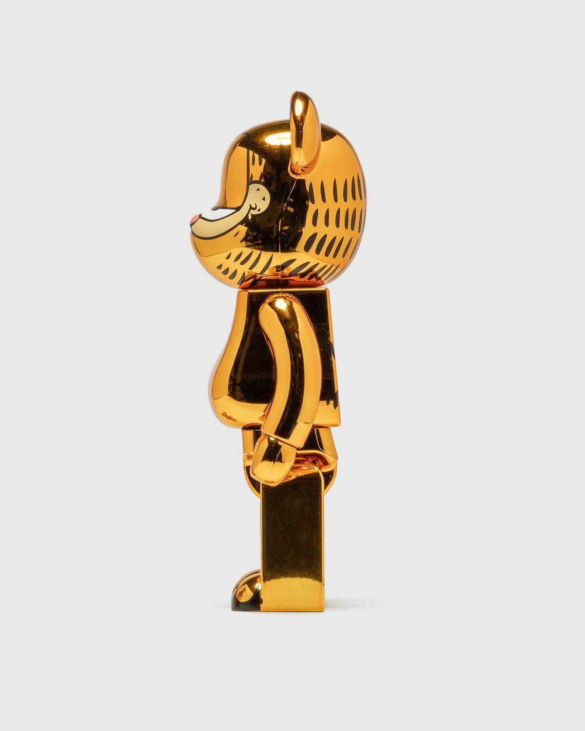 Medicom Bearbrick 1000% Garfield Gold Chrome Gold - Mens - Toys Medicom