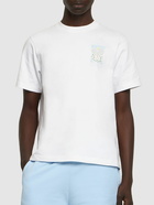 CASABLANCA Tennis Pastelle Printed T-shirt