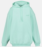 Balenciaga - Logo cotton hoodie