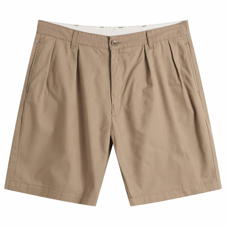 Photo: Service Works Men's Twill Part Timer Shorts in Mushroom