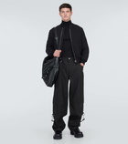 Givenchy Detachable wool pants with suspenders