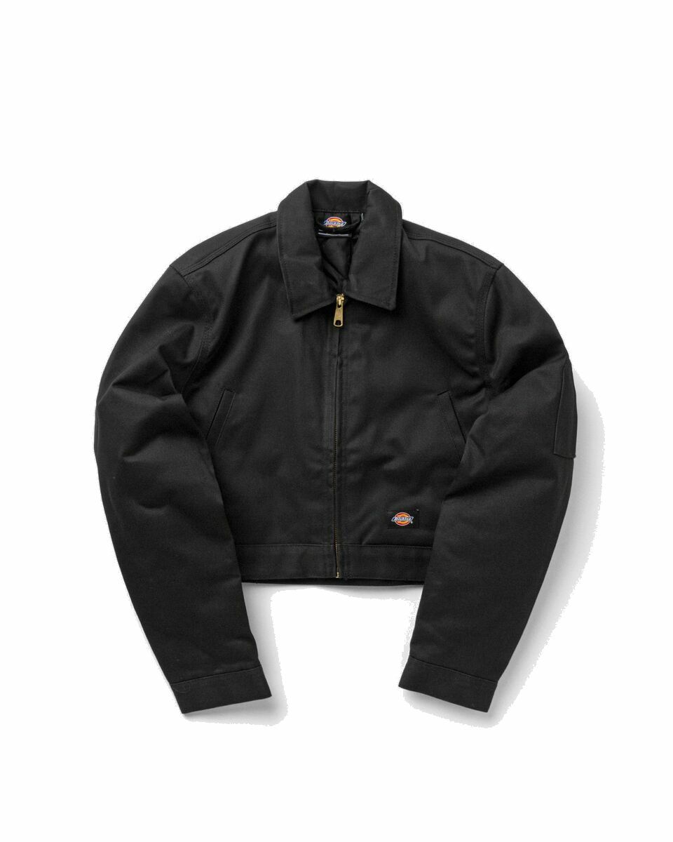 Photo: Dickies Wmns Lined Eisenhower Cropped Rec Jacket Black - Womens - College Jackets