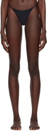 CDLP Black Tanga Bikini Bottoms