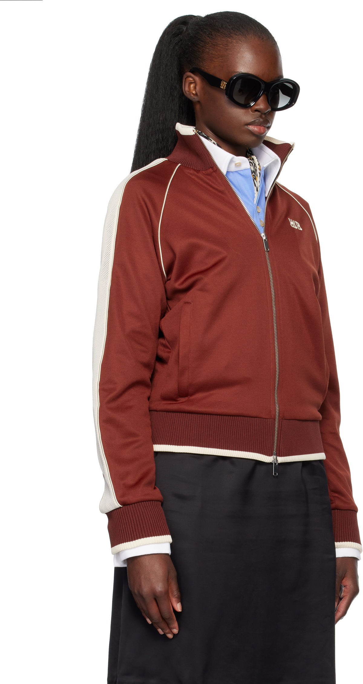 Wales Bonner Red Anthem Track Jacket