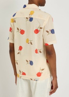 Smr Days Parasio Floral-print Cotton Shirt White