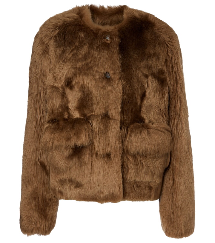 Photo: Altuzarra Maury faux-fur leather jacket