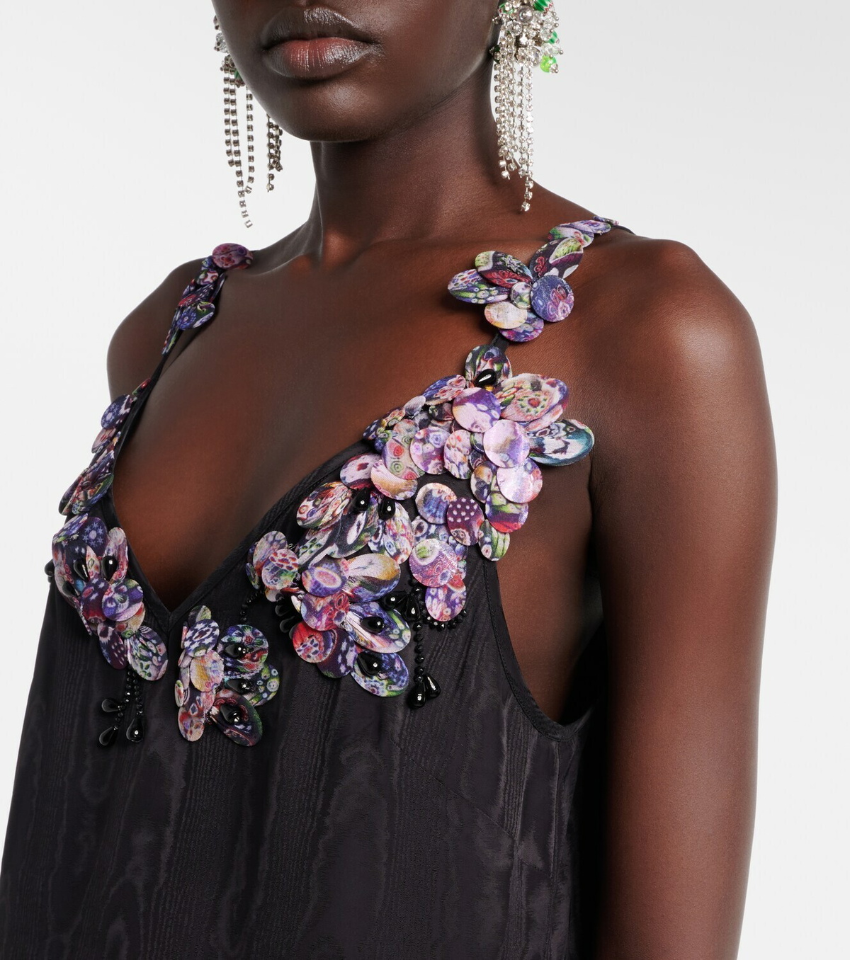Dries Van Noten Embellished midi dress