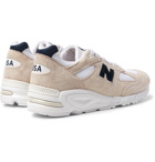 New Balance - 990V2 Suede and Mesh Sneakers - Men - Beige