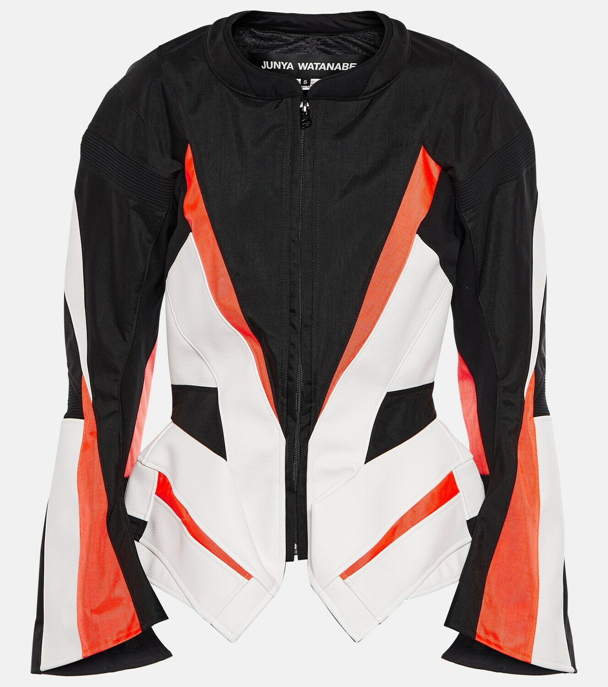 Junya Watanabe Moto paneled nylon jacket