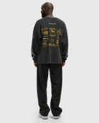 Duke & Dexter DR3 Sponsors Waffle Top Black Mens Longsleefe