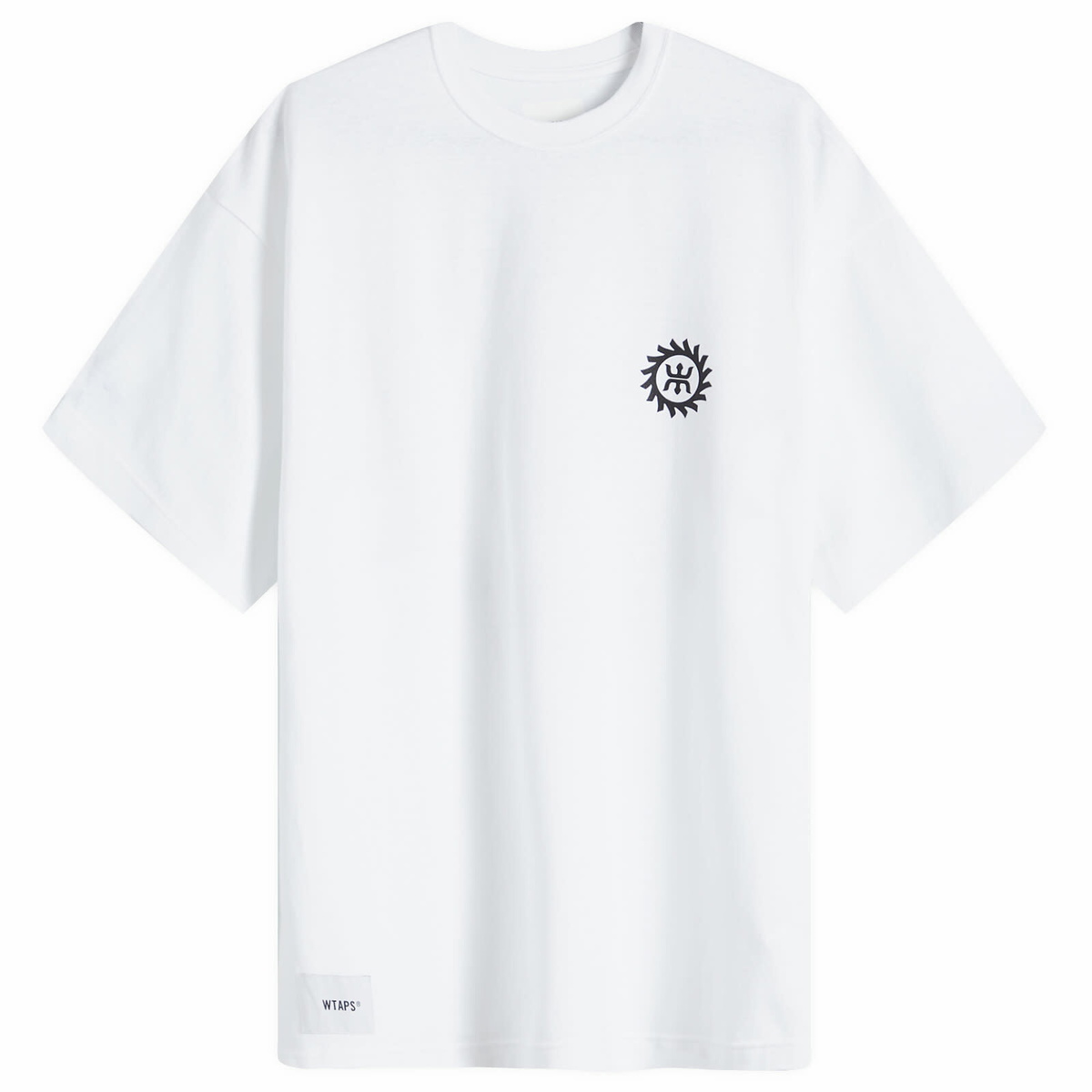 WTAPS Men's 27 Motif Printed T-Shirt in White WTAPS