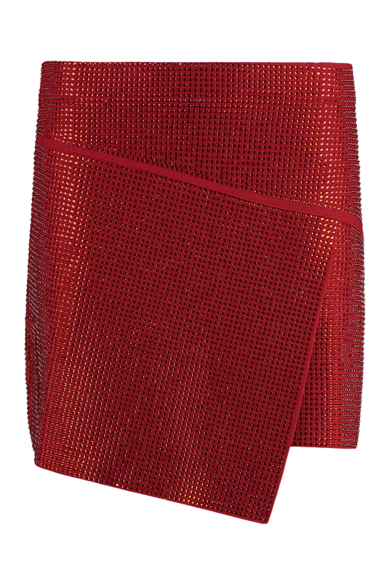 Photo: ANDREĀDAMO Asymmetric Miniskirt