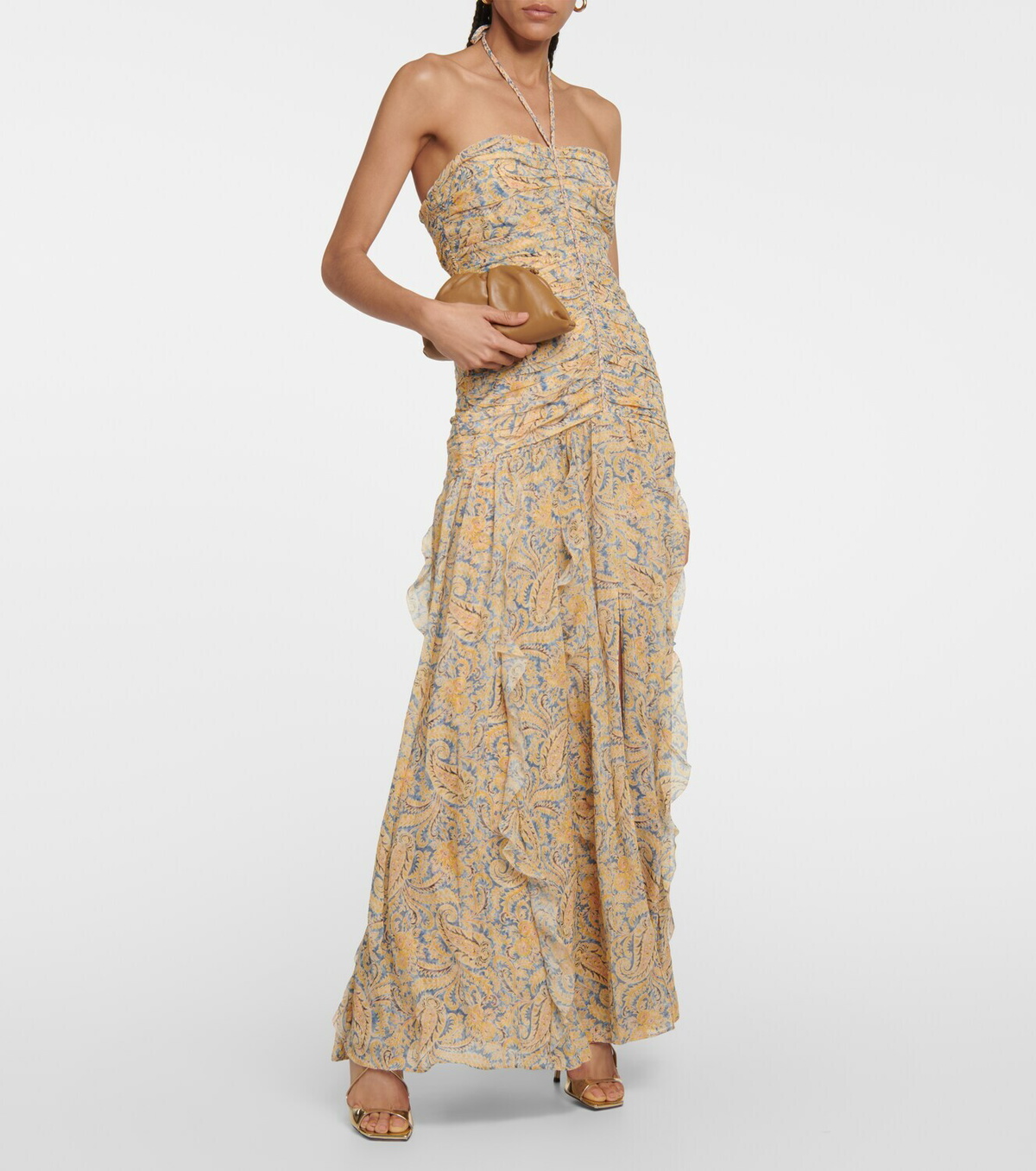 Veronica Beard Lucine paisley silk maxi dress Veronica Beard Veronica Beard Lucine paisley silk maxi dress Veronica Beard