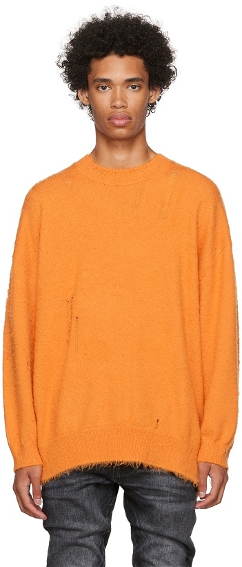 Photo: R13 Orange Oversized Sweater