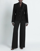 Alessia Santi Womens Blazer in Black