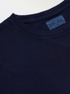 BLUE BLUE JAPAN - Printed Cotton-Jersey T-Shirt - Blue - S