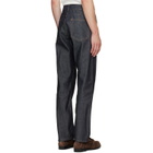 Lanvin Navy Straight-Leg Jeans