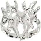 Harlot Hands Silver Realiti Ring