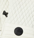 Fusalp Athena quilted leather mittens