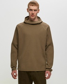 Goldwin Wf Light Hoodie Brown - Mens - Hoodies