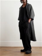 Fear of God - Shawl-Collar Wool and Cashmere-Blend Robe - Black