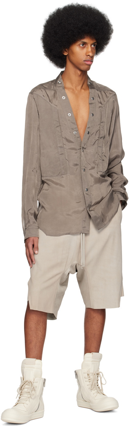 Rick Owens 19FW LARRY OUTER SHIRTS 中綿入り Rick Owens 19FW LARRY OUTER SHIRTS 中綿入り