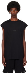 Givenchy Black Logo Tank Top