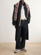 Aimé Leon Dore - Straight-Leg Pleated Cotton Trousers - Black