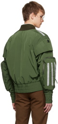Juntae Kim Khaki Flight Bomber Jacket