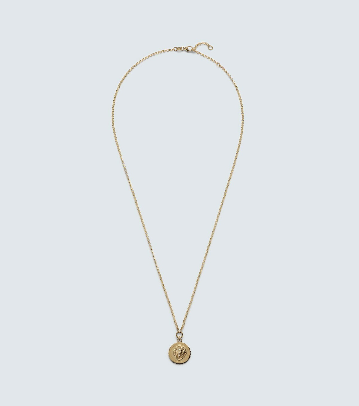 FoundRae Strength Small 18kt gold (750/1000) pendant necklace with diamond