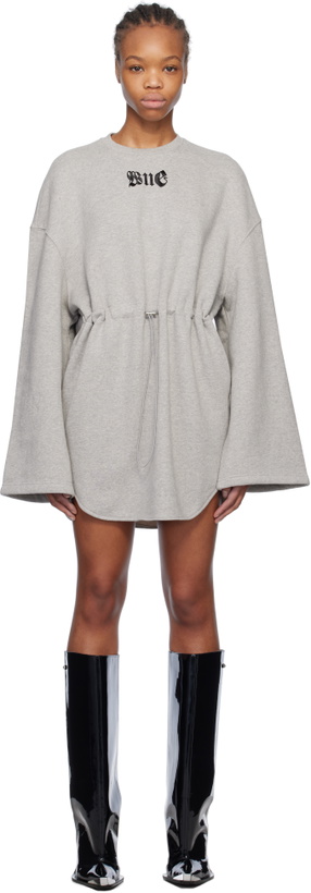 Photo: We11done Gray String Mini Dress