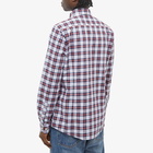 Barbour Men's Foxlow Tailored Shirt in Chilli Red Highland Check