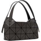 BAO BAO ISSEY MIYAKE Gray Boston Tote