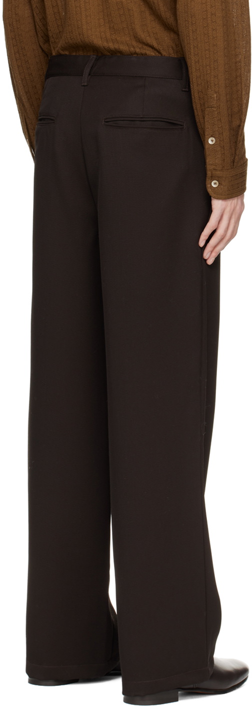 スーツ CMMN SWDN Ooto trousers CMMN SWDN Otto Wide Leg Trousers - Black | Garmentory