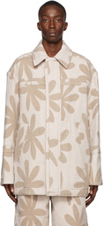 Jacquemus Taupe La Montagne 'Le Manteau Montagne' Coat