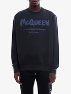 Alexander Mcqueen Sweatshirt Blue   Mens