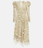 Zimmermann - Celestial Zodiac Star tulle midi dress