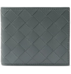 Bottega Veneta - Intrecciato Leather Billfold Wallet - Gray