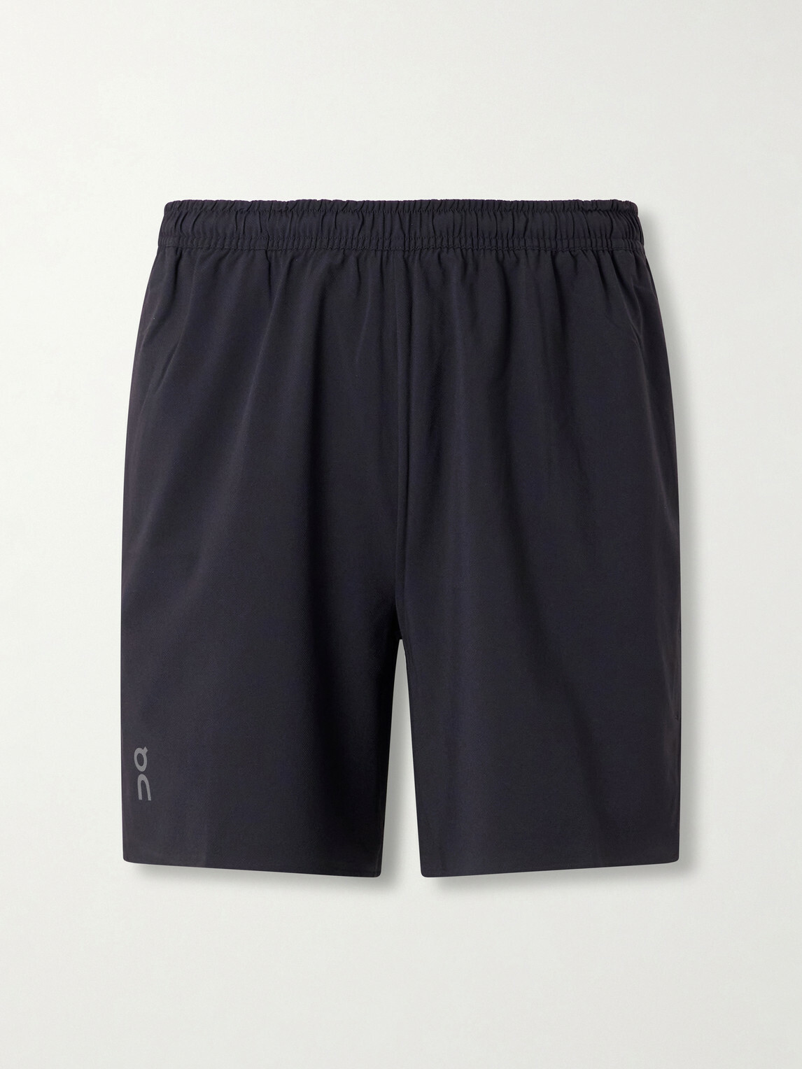 On - Train Straight-Leg 7'' Recycled-Jersey Shorts - Black