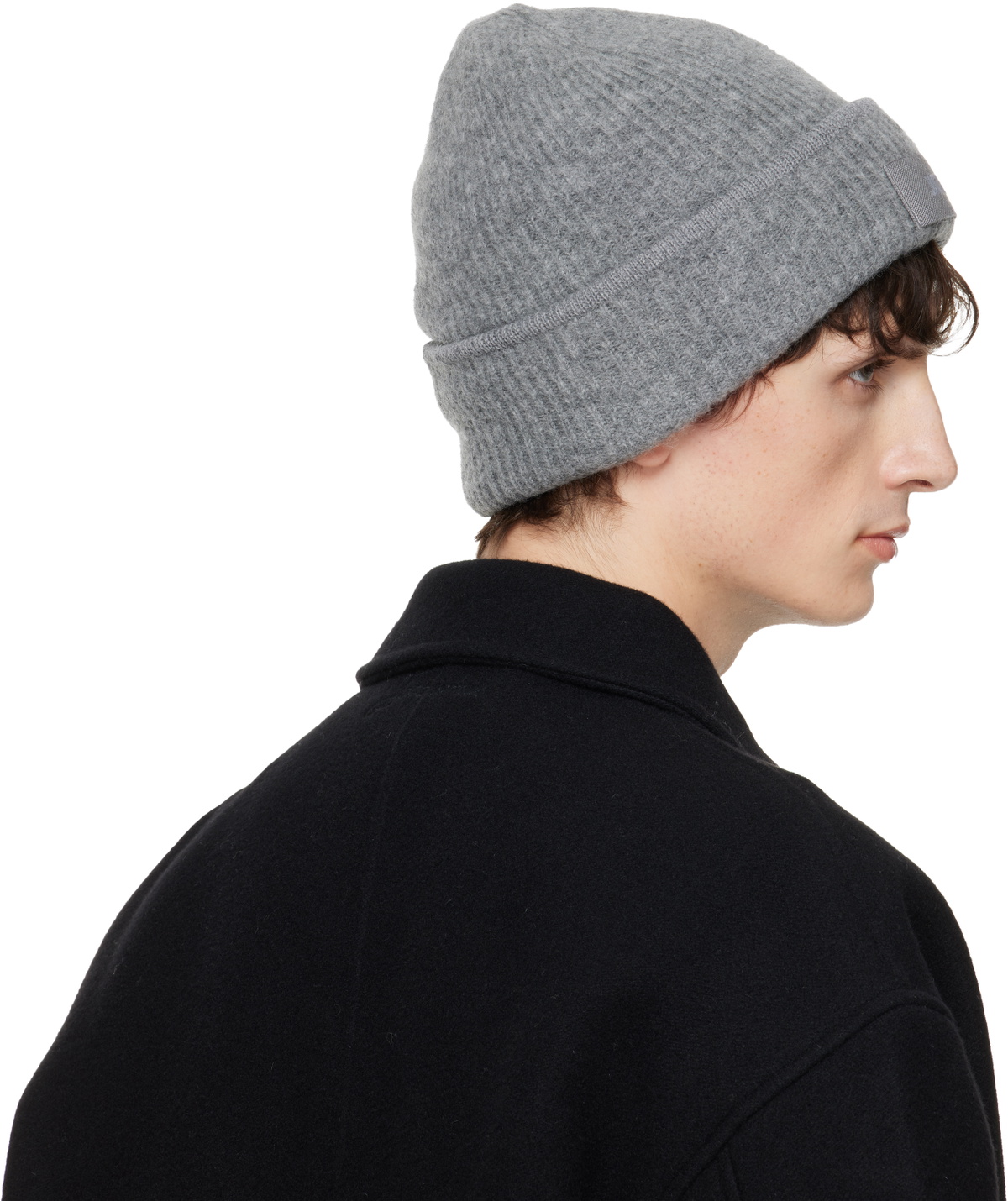 JACQUEMUS Gray La Casa 'The Gros Grain' Beanie