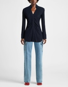 Chiara Boni La Petite Robe Womens Top in Navy