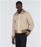 Lanvin Harrington wool track jacket