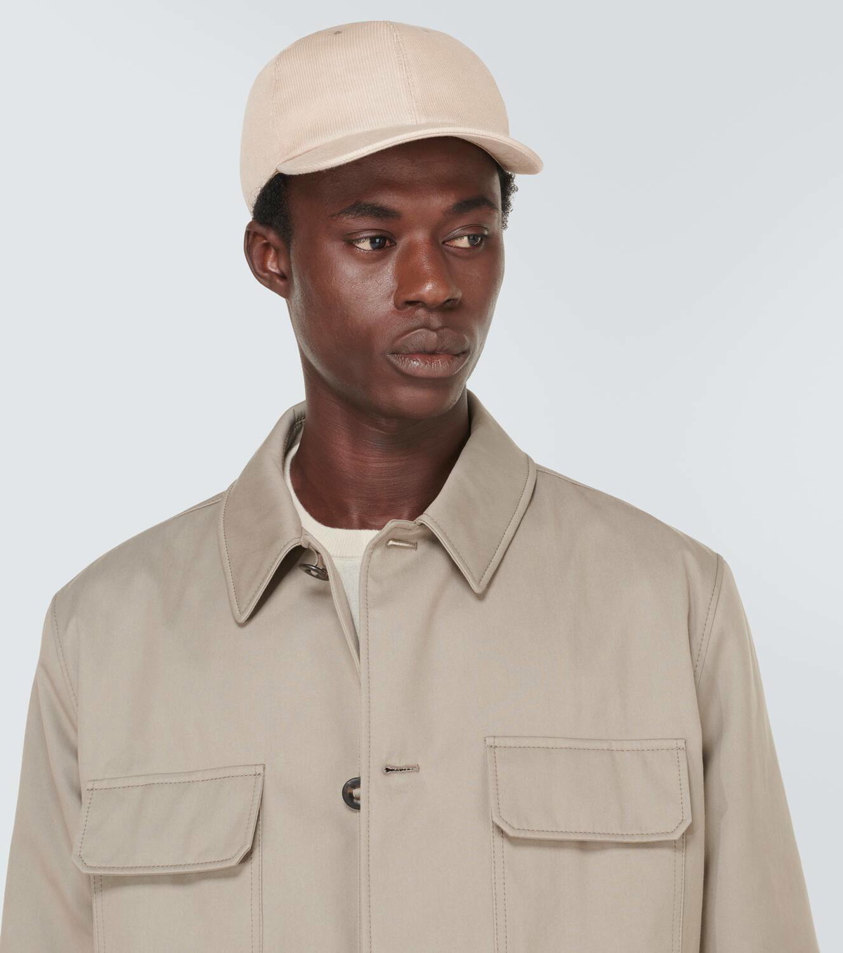 Kiton Cotton baseball cap