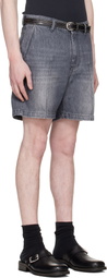 mfpen Gray Ceremony Denim Shorts