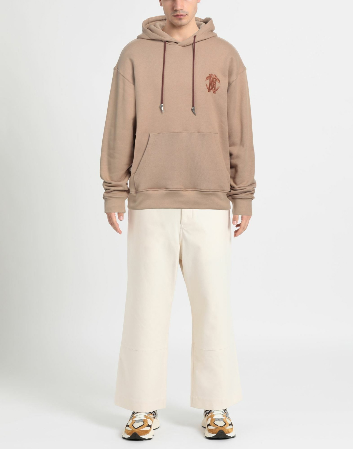 Roberto Cavalli Mens Sweatshirt Sand